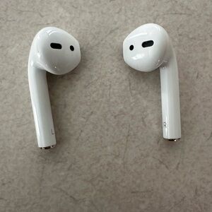Gently used Apple AirPods.